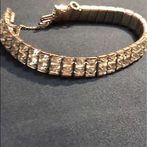 Antique Rhinestone Bracelet